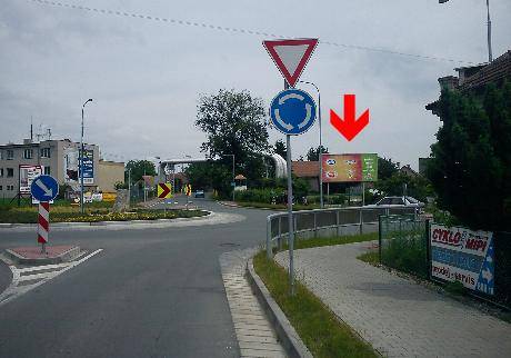 571036 Billboard, Pardubice (Staré Hradiště 4, směr Kunětice)