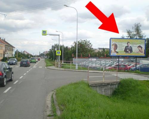 791122 Billboard, Prostějov (Plumlovská, hl. tah Boskovice -Prostějov )
