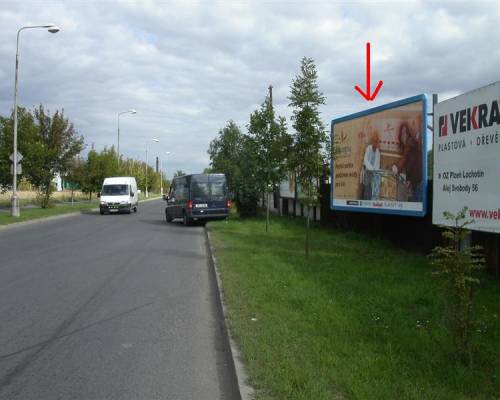 331119 Billboard, Plzeň (Univerzitní )