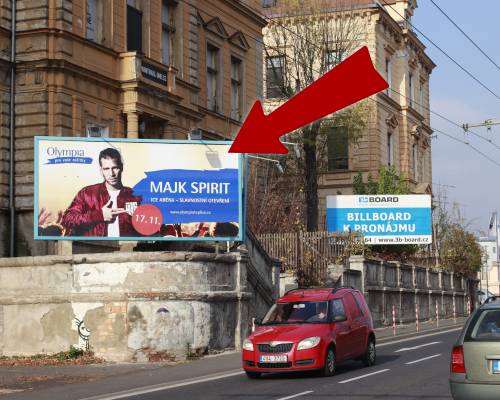 451022 Billboard, Teplice (Alejní ulice)
