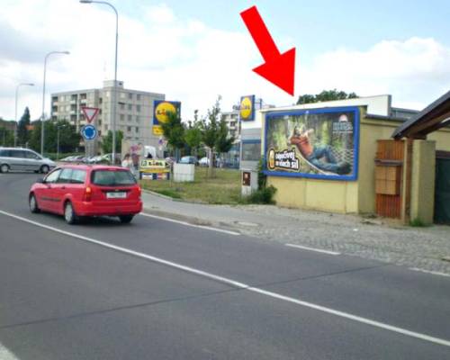 781090 Billboard, Olomouc (Lazecká; LIDL, VZP, Finanční úřad  )