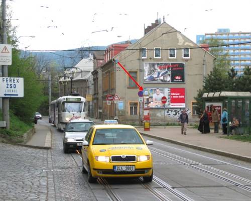 491131 Billboard, Liberec (Hanychovská,spodní,z centra)