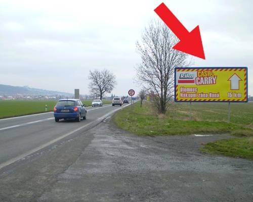 781011 Billboard, I/46 (Bělkovice, hl, tah Opava - Olomouc  )