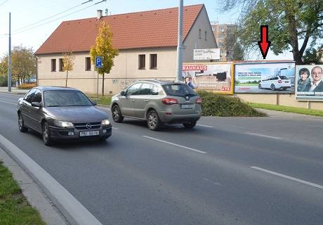 331201 Billboard, Plzeň  (Zábělská)