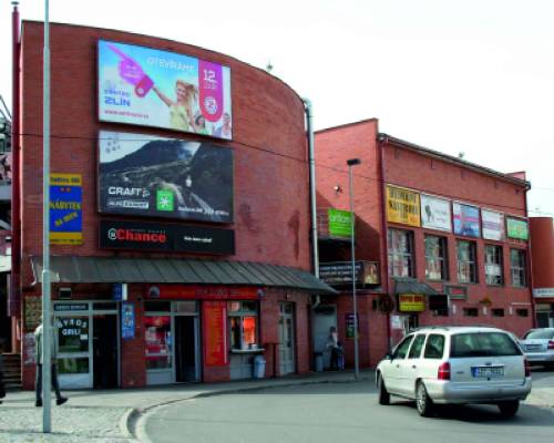 1111079 Billboard, Zlín (třída Tomáše Bati, Zlínské náměstí ABS Centrum)