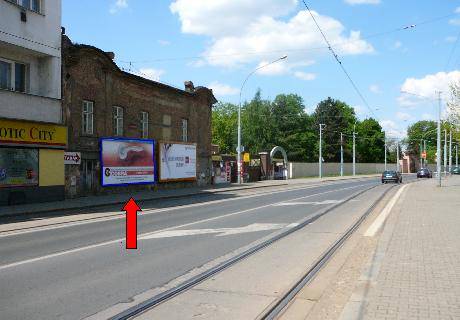 331203 Billboard, Plzeň  (Slovanská)