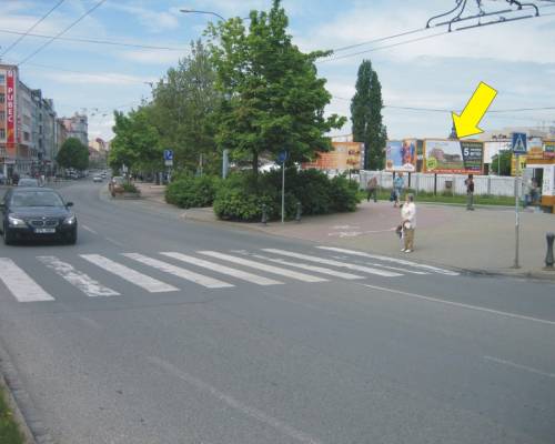 1741186 Billboard, Plzeň - centum (Americká)