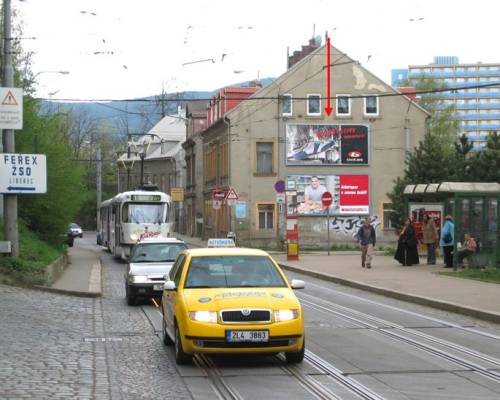 491132 Billboard, Liberec (Hanychovská,z centra )