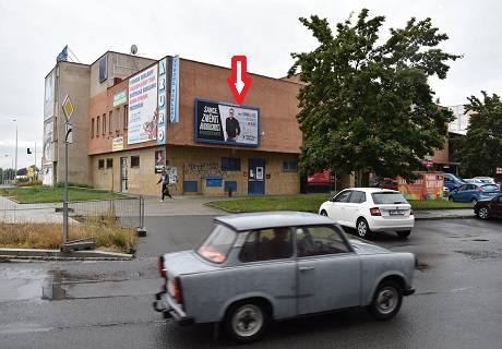 1741117 Billboard, Plzeň - Košutka (Žlutická)