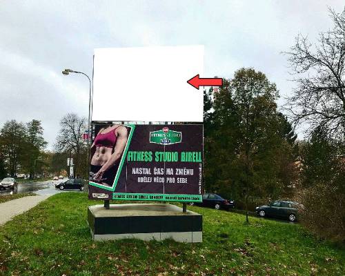 1671013 Billboard, Sokolov (K. H. Borovského)