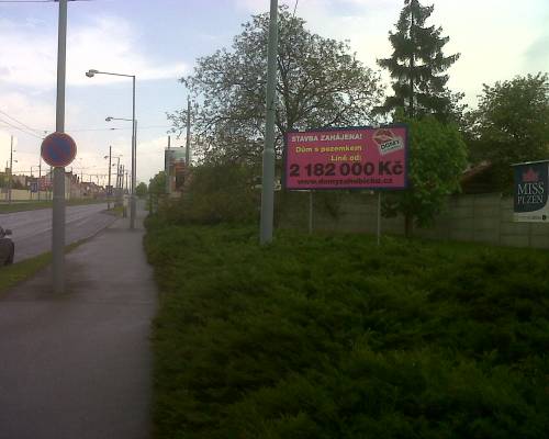 331091 Billboard, Plzeň (Rokycanská)