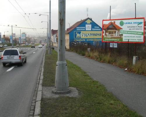 331085 Billboard, Plzeň (Rokycanská)